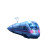 Smiling Ice Train Vinyl Car Decal Sticker – Waterproof & UV-Resistant 8"