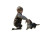 Boy With Dog Vinyl Car Decal Sticker – Waterproof & UV-Resistant 8"