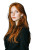 Elegant Redhead V3 Vinyl Car Decal Sticker – Waterproof & UV-Resistant 8"