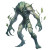Humanoid Monster Vinyl Car Decal Sticker – Waterproof & UV-Resistant 8"
