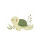 Smiling Kawaii Turtle Vinyl Car Decal Sticker – Waterproof & UV-Resistant 8"