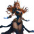 Epic Sorceress Vinyl Car Decal Sticker – Waterproof & UV-Resistant 8"