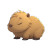 Baby Capybara Vinyl Car Decal Sticker – Waterproof & UV-Resistant 8"