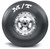 Mickey Thompson Tires Tire 250529 ET Drag; P34.0 x 13.5-16W; Drag Race Use Only; Nylon; Bias Ply; X5 Medium Cooler Running Version Of M5; Painted White Letter; Non-Directional Tread Design; Stiff Sidewall Construction; No Warranty