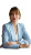 Stylish Office Woman Vinyl Car Decal Sticker – Waterproof & UV-Resistant 8"