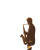 Jazz Saxophonist Sunset Vinyl Car Decal Sticker – Waterproof & UV-Resistant 8"