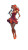 Fire Goddess Performer Vinyl Car Decal Sticker – Waterproof & UV-Resistant 8"