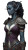 Night Elf Warrior Vinyl Car Decal Sticker – Waterproof & UV-Resistant 8"