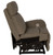 Thomas Payne Furniture Left Hand Recliner | Seismic Series Chair with LED Lighting, Massage, and Heated Seats