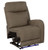 Thomas Payne Furniture Left Hand Recliner | Seismic Series Chair with LED Lighting, Massage, and Heated Seats