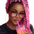 Pink-Haired Kawaii Woman Vinyl Car Decal Sticker – Waterproof & UV-Resistant 8"
