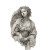 Angelic Renaissance Figure Vinyl Car Decal Sticker – Waterproof & UV-Resistant 8"