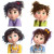 Pixar Girl V3 Vinyl Car Decal Sticker – Waterproof & UV-Resistant 8"