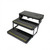 Heavy-Gauge Steel Entry Step Frame for 32 Series Double Step | Durable Black Finish