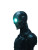 Cyborg Cyclops Vinyl Car Decal Sticker – Waterproof & UV-Resistant 8"