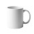 White Coffee Mug V3 Vinyl Car Decal Sticker – Waterproof & UV-Resistant 8"