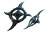 Obsidian Chakrams Vinyl Car Decal Sticker – Waterproof & UV-Resistant 8"