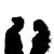 Sza & Kendrick Silhouette Vinyl Car Decal Sticker – Waterproof & UV-Resistant 8"