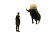 Theseus Vs Minotaur Vinyl Car Decal Sticker – Waterproof & UV-Resistant 8"