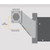 Minn Kota Raptor Jack Plate Starboard Mount | Aluminum Construction | 4 Inch Rise, 2 Inch Setback