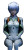 Rei Ayanami In Cockpit Vinyl Car Decal Sticker – Waterproof & UV-Resistant 8"