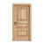 Classic Wooden Door Vinyl Car Decal Sticker – Waterproof & UV-Resistant 8"