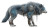 Anthropomorphic Wolf Tyr Vinyl Car Decal Sticker – Waterproof & UV-Resistant 8"