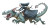 Dragon Riding Nun Vinyl Car Decal Sticker – Waterproof & UV-Resistant 8"