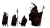 Demonic Satyr Cult Vinyl Car Decal Sticker – Waterproof & UV-Resistant 8"