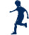Kid Soccer Player Vinyl Car Decal Sticker – Waterproof & UV-Resistant 8"