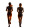 East Asian Runners V2 Vinyl Car Decal Sticker – Waterproof & UV-Resistant 8"