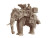 War Elephant Rocket Vinyl Car Decal Sticker – Waterproof & UV-Resistant 8"