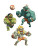 Orc Volleyball Team Vinyl Car Decal Sticker – Waterproof & UV-Resistant 8"