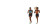 Female Joggers Conversation Vinyl Car Decal Sticker – Waterproof & UV-Resistant 8"