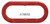 Red Snap-On Mount Parking Light Trim | Rear Reflex Function | Waterproof | Easy Installation