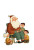 Cozy Christmas Scene Vinyl Car Decal Sticker – Waterproof & UV-Resistant 8"