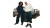 Confident Arab Duo Vinyl Car Decal Sticker – Waterproof & UV-Resistant 8"