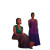 African Women Laundering Vinyl Car Decal Sticker – Waterproof & UV-Resistant 8"