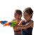 Joyful Waterfight Siblings Vinyl Car Decal Sticker – Waterproof & UV-Resistant 8"