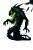 Lizard Man Logo Vinyl Car Decal Sticker – Waterproof & UV-Resistant 8"