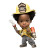 Firefighter Baby Caricature Vinyl Car Decal Sticker – Waterproof & UV-Resistant 8"