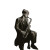 Yeats Plays Saxophone Vinyl Car Decal Sticker – Waterproof & UV-Resistant 8"