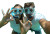Scuba Selfie Duo Vinyl Car Decal Sticker – Waterproof & UV-Resistant 8"