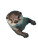 Baby Eurasian Otter Vinyl Car Decal Sticker – Waterproof & UV-Resistant 8"