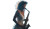 Saxophone Performer V2 Vinyl Car Decal Sticker – Waterproof & UV-Resistant 8"