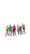 Diverse Women Runners Vinyl Car Decal Sticker – Waterproof & UV-Resistant 8"