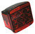 Peterson Mfg. LED Trailer Light | Stop/Turn/Tail | Submersible | Red Lens | 5.04x4.72 Inch