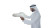 Emirati Man Folding Vinyl Car Decal Sticker – Waterproof & UV-Resistant 8"