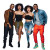 Young Black Friends Vinyl Car Decal Sticker – Waterproof & UV-Resistant 8"