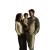 Young Family Portrait Vinyl Car Decal Sticker – Waterproof & UV-Resistant 8"